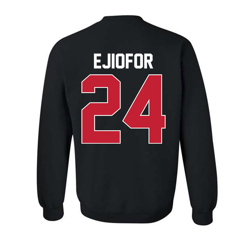St. Johns - NCAA Men's Basketball : Zuby Ejiofor - NCAA® March Madness® 2025 Shersey Crewneck Sweatshirt-1