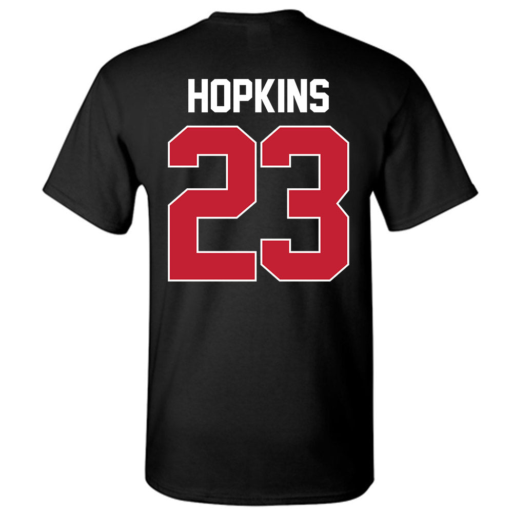 St. Johns - NCAA Men's Basketball : Bryce Hopkins - NCAA® March Madness® 2025 Shersey T-Shirt-1