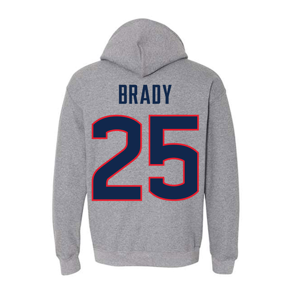 UConn - NCAA Women's Basketball : Ice Brady - NCAA® March Madness® 2025 Shersey Hooded Sweatshirt-1