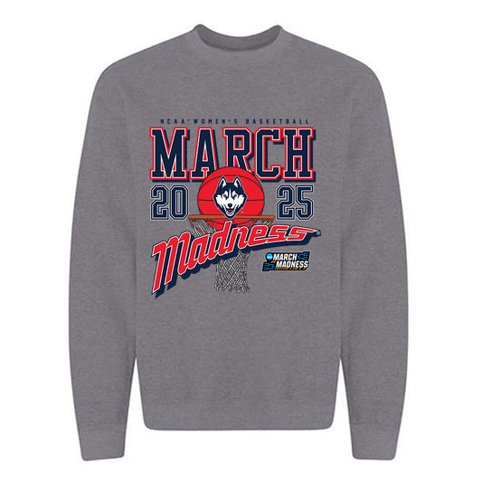 UConn - NCAA Women's Basketball : Sarah Strong - NCAA® March Madness® 2025 Shersey Crewneck Sweatshirt-0