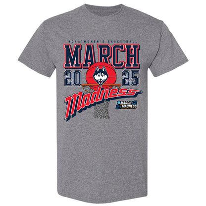 UConn - NCAA Women's Basketball : Ice Brady - NCAA® March Madness® 2025 Shersey T-Shirt-0