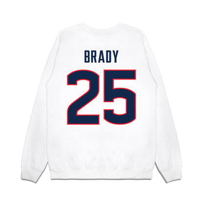 UConn - NCAA Women's Basketball : Ice Brady - NCAA® March Madness® 2025 Sweet Sixteen Premium Crewneck Sweatshirt-1