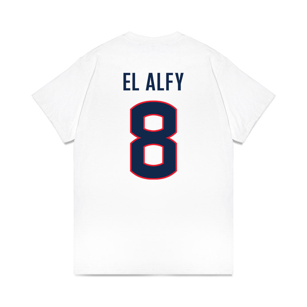 UConn - NCAA Women's Basketball : Jana El Alfy - NCAA® March Madness® 2025 Sweet Sixteen Premium T-Shirt-1