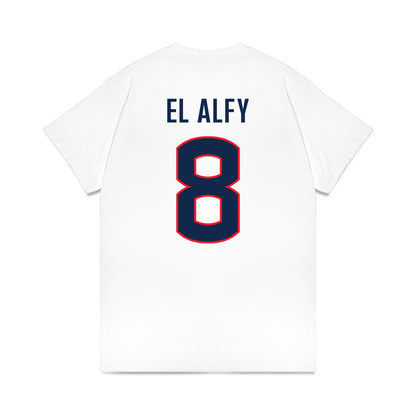 UConn - NCAA Women's Basketball : Jana El Alfy - NCAA® March Madness® 2025 Sweet Sixteen Premium T-Shirt-1