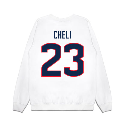 UConn - NCAA Women's Basketball : Morgan Cheli - NCAA® March Madness® 2025 Sweet Sixteen Premium Crewneck Sweatshirt-1
