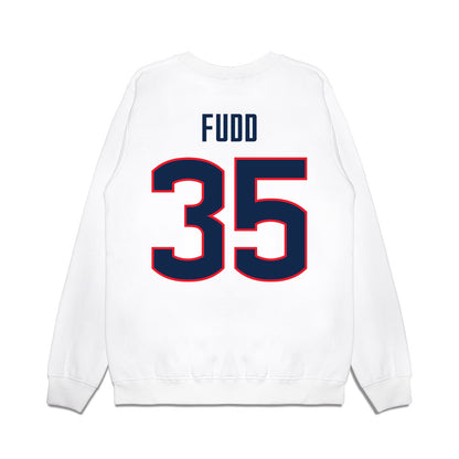 UConn - NCAA Women's Basketball : Azzi Fudd - NCAA® March Madness® 2025 Sweet Sixteen Premium Crewneck Sweatshirt-1