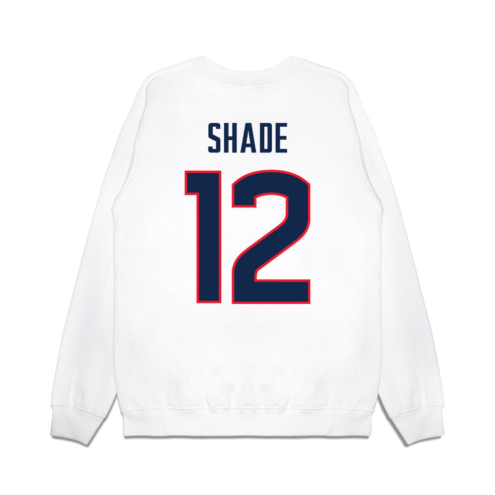 UConn - NCAA Women's Basketball : Ashlynn Shade - NCAA® March Madness® 2025 Sweet Sixteen Premium Crewneck Sweatshirt-1