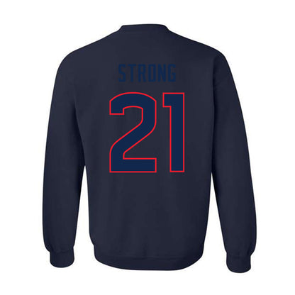 UConn - NCAA Women's Basketball : Sarah Strong - NCAA® March Madness® 2025 Shersey Crewneck Sweatshirt-1