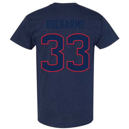UConn - NCAA Women's Basketball : Caroline Ducharme - NCAA® March Madness® 2025 Shersey T-Shirt-1