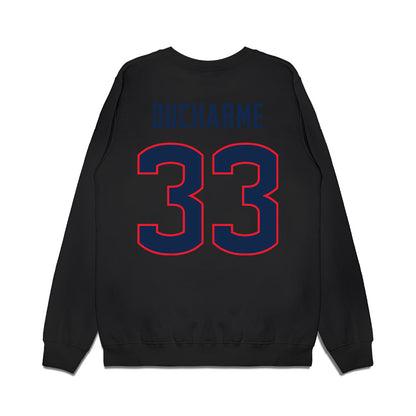 UConn - NCAA Women's Basketball : Caroline Ducharme - NCAA® March Madness® 2025 Final Four Premium Crewneck Sweatshirt-1