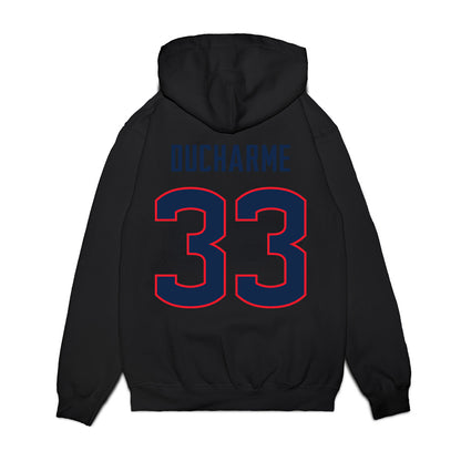 UConn - NCAA Women's Basketball : Caroline Ducharme - NCAA® March Madness® 2025 Final Four Premium Hooded Sweatshirt-1