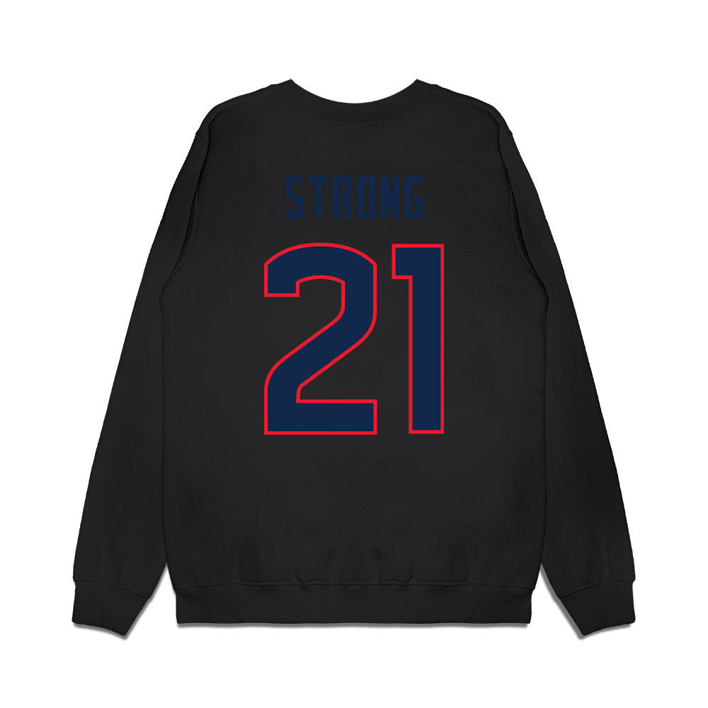 UConn - NCAA Women's Basketball : Sarah Strong - NCAA® March Madness® 2025 Final Four Premium Crewneck Sweatshirt-1