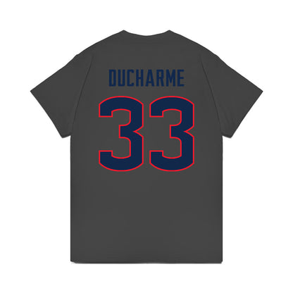 UConn - NCAA Women's Basketball : Caroline Ducharme - NCAA® March Madness® 2025 Final Four Premium T-Shirt-1