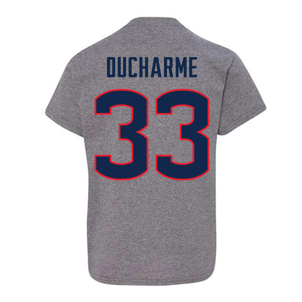 UConn - NCAA Women's Basketball : Caroline Ducharme - NCAA® March Madness® 2025 Final Four Youth T-Shirt-1
