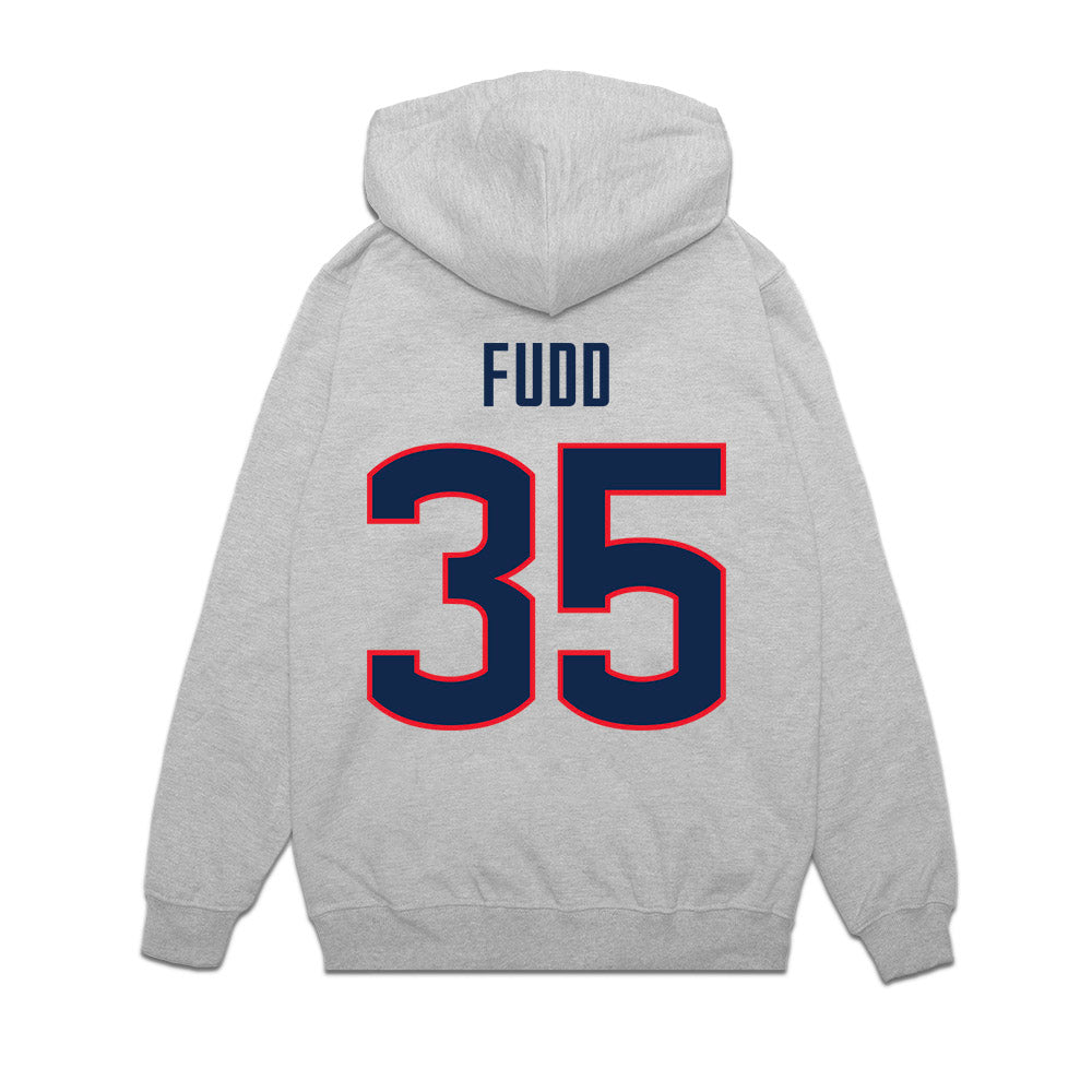 UConn - NCAA Women's Basketball : Azzi Fudd - NCAA® March Madness® 2025 Final Four Premium Hooded Sweatshirt-1