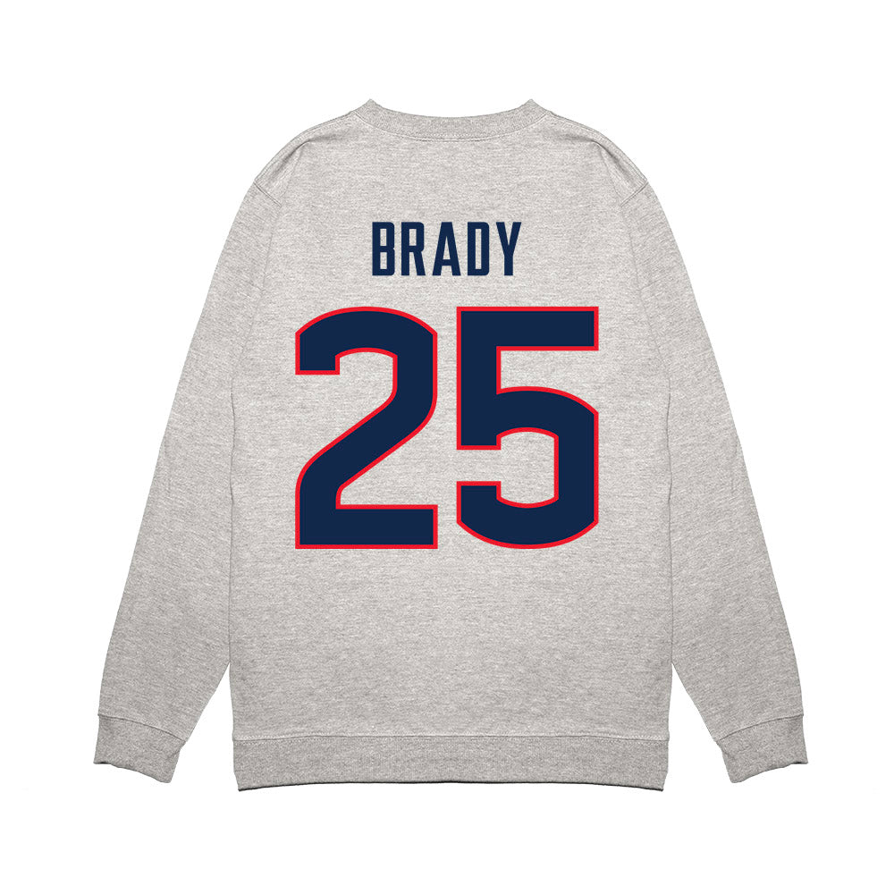 UConn - NCAA Women's Basketball : Ice Brady - NCAA® March Madness® 2025 Final Four Premium Crewneck Sweatshirt-1
