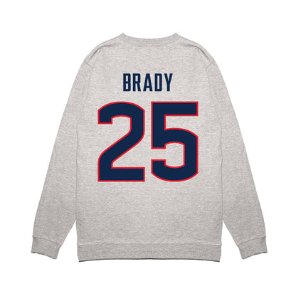 UConn - NCAA Women's Basketball : Ice Brady - NCAA® March Madness® 2025 Final Four Premium Crewneck Sweatshirt-1
