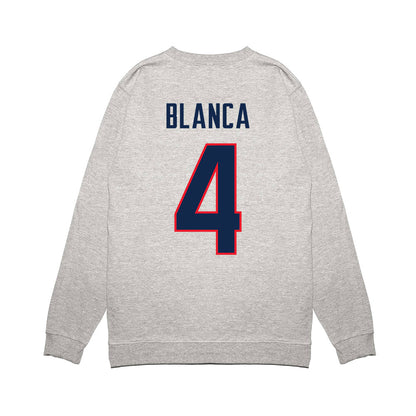 UConn - NCAA Women's Basketball : Quinonez Blanca - NCAA® March Madness® 2025 Final Four Premium Crewneck Sweatshirt-1