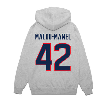 UConn - NCAA Women's Basketball : Gandy Malou-Mamel - NCAA® March Madness® 2025 Final Four Premium Hooded Sweatshirt-1