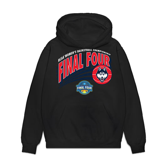 UConn - NCAA Women's Basketball : Azzi Fudd - NCAA® March Madness® 2025 Final Four Premium Hooded Sweatshirt-0