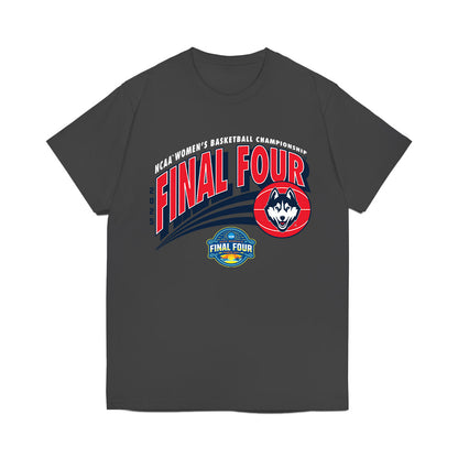 UConn - NCAA Women's Basketball : Caroline Ducharme - NCAA® March Madness® 2025 Final Four Premium T-Shirt-0