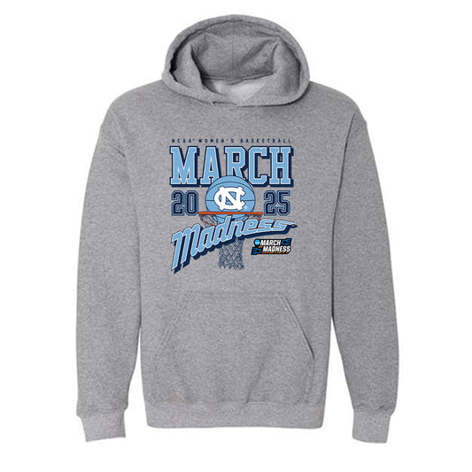 UNC - NCAA Women's Basketball : Lanie Grant - NCAA® March Madness® 2025 Shersey Hooded Sweatshirt-0