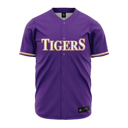 LSU - NCAA Baseball : Chris Stanfield - Purple Jersey-0