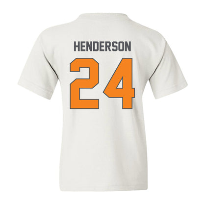 Tennessee - NCAA Men's Basketball : Troy Henderson - Youth T-Shirt-1