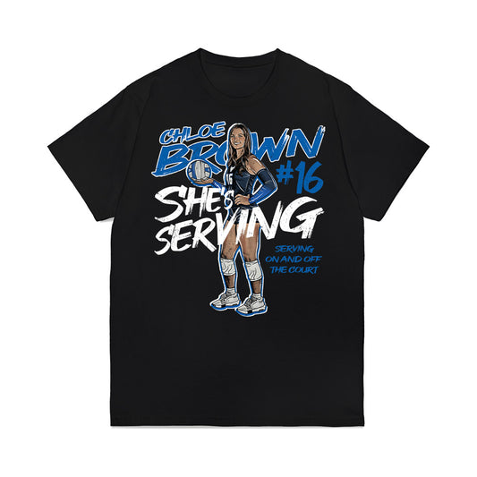 Buffalo - NCAA Women's Volleyball : Chloe Brown - Premium T-Shirt-0