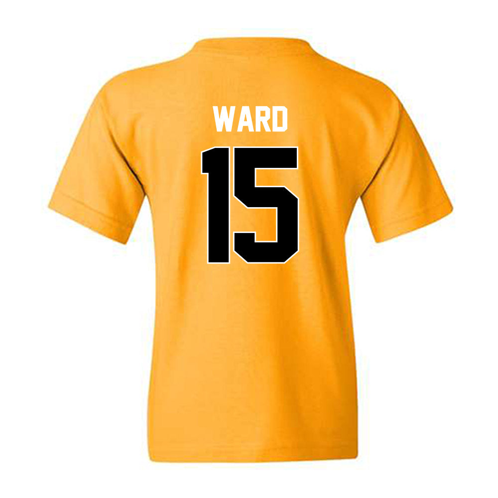 VCU - NCAA Men's Basketball : Tyrell Ward - NCAA® March Madness® 2025 Shersey Youth T-Shirt-1