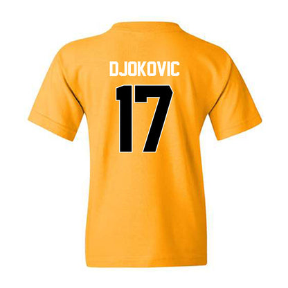 VCU - NCAA Men's Basketball : Lazar Djokovic - NCAA® March Madness® 2025 Shersey Youth T-Shirt-1
