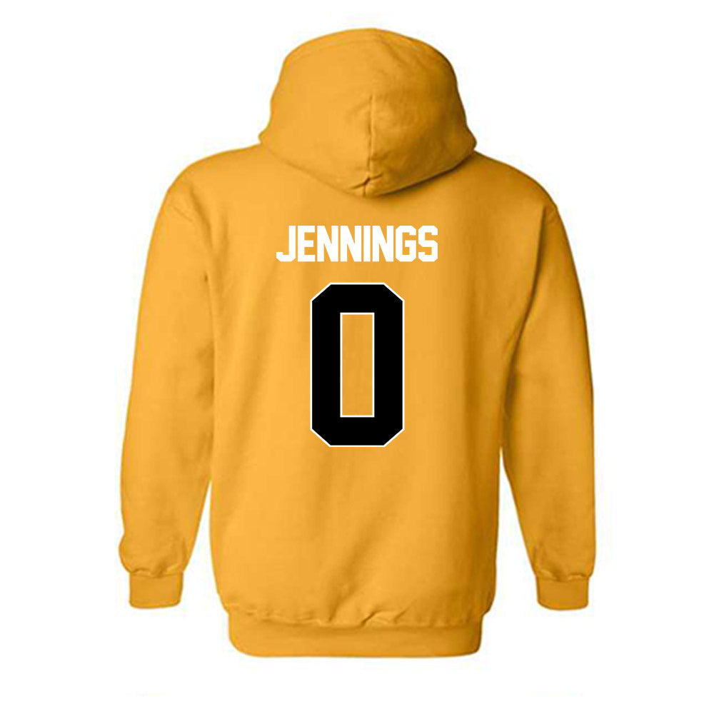 VCU - NCAA Men's Basketball : Brandon Jennings - NCAA® March Madness® 2025 Shersey Hooded Sweatshirt-1