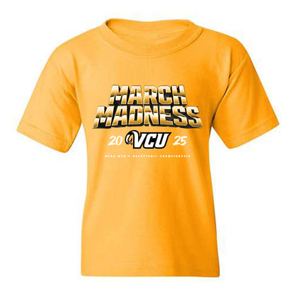 VCU - NCAA Men's Basketball : Keyshawn Mitchell - NCAA® March Madness® 2025 Shersey Youth T-Shirt-0