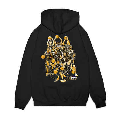 VCU - NCAA Men's Basketball : NCAA® March Madness® 2025 Team Premium Hooded Sweatshirt-1