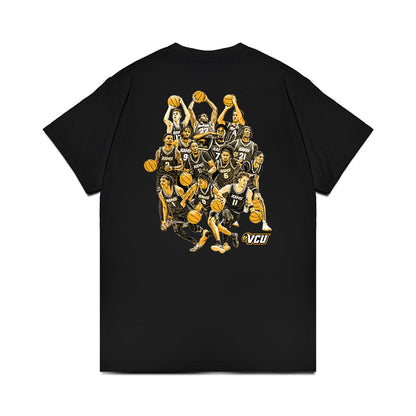 VCU - NCAA Men's Basketball : NCAA® March Madness® 2025 Team Premium T-Shirt-1