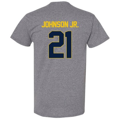 Michigan - NCAA Men's Basketball : Morez Johnson Jr. - NCAA® March Madness® 2025 Shersey T-Shirt-1