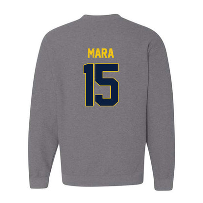 Michigan - NCAA Men's Basketball : Aday Mara - NCAA® March Madness® 2025 Shersey Crewneck Sweatshirt-1