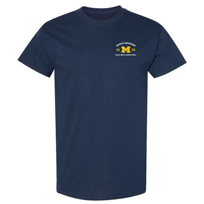 Michigan - NCAA Men's Basketball : NCAA® March Madness® 2025 Roster T-Shirt-0