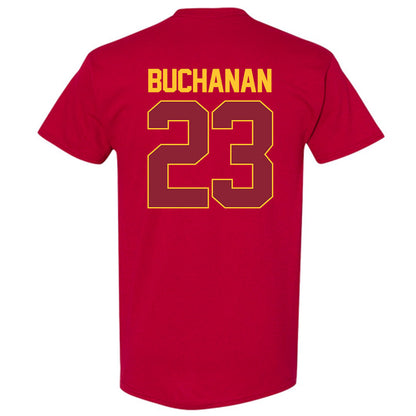 Iowa State - NCAA Men's Basketball : Blake Buchanan - NCAA® March Madness® 2025 Shersey T-Shirt-1
