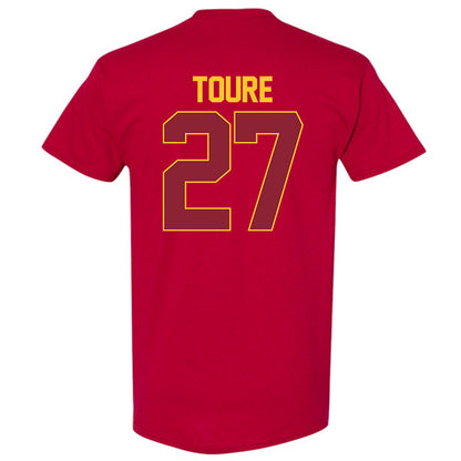 Iowa State - NCAA Men's Basketball : Killyan Toure - NCAA® March Madness® 2025 Shersey T-Shirt-1