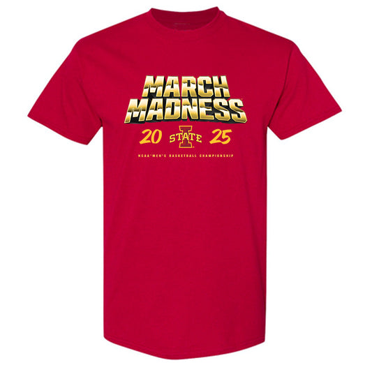 Iowa State - NCAA Men's Basketball : Anthony Rise - NCAA® March Madness® 2025 Shersey T-Shirt-0