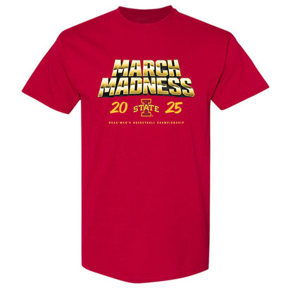 Iowa State - NCAA Men's Basketball : Milan Momcilovic - NCAA® March Madness® 2025 Shersey T-Shirt-0