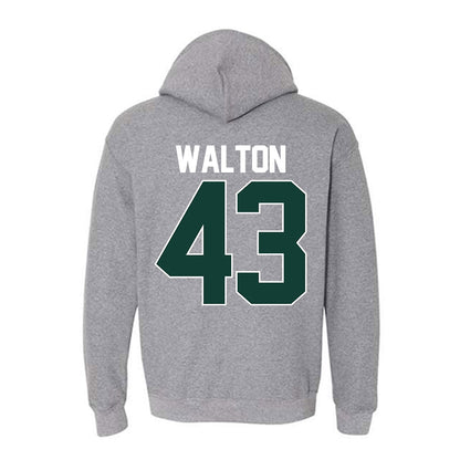 Michigan State - NCAA Men's Basketball : Colin Walton - NCAA® March Madness® 2025 Shersey Hooded Sweatshirt-1