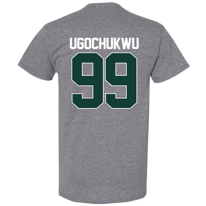 Michigan State - NCAA Men's Basketball : Divine-Collins Ugochukwu - NCAA® March Madness® 2025 Shersey T-Shirt-1