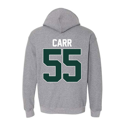 Michigan State - NCAA Men's Basketball : Coen Carr - NCAA® March Madness® 2025 Shersey Hooded Sweatshirt-1