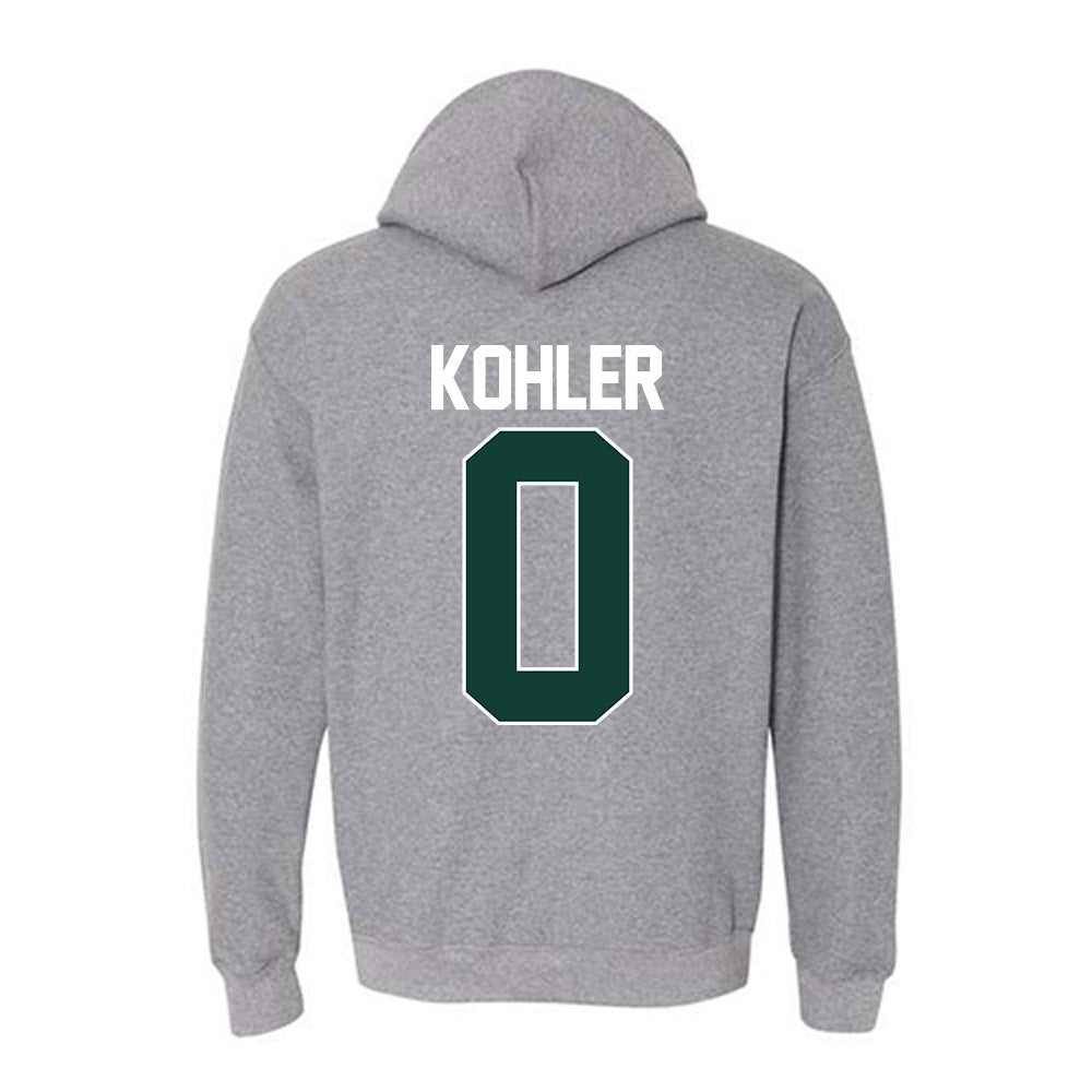 Michigan State - NCAA Men's Basketball : Jaxon Kohler - NCAA® March Madness® 2025 Shersey Hooded Sweatshirt-1