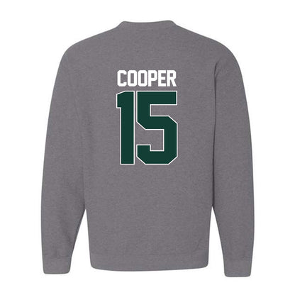 Michigan State - NCAA Men's Basketball : Carson Cooper - NCAA® March Madness® 2025 Shersey Crewneck Sweatshirt-1