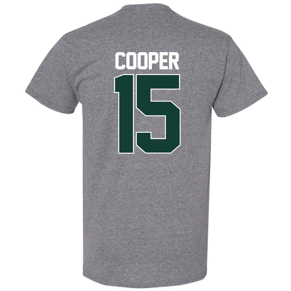 Michigan State - NCAA Men's Basketball : Carson Cooper - NCAA® March Madness® 2025 Shersey T-Shirt-1