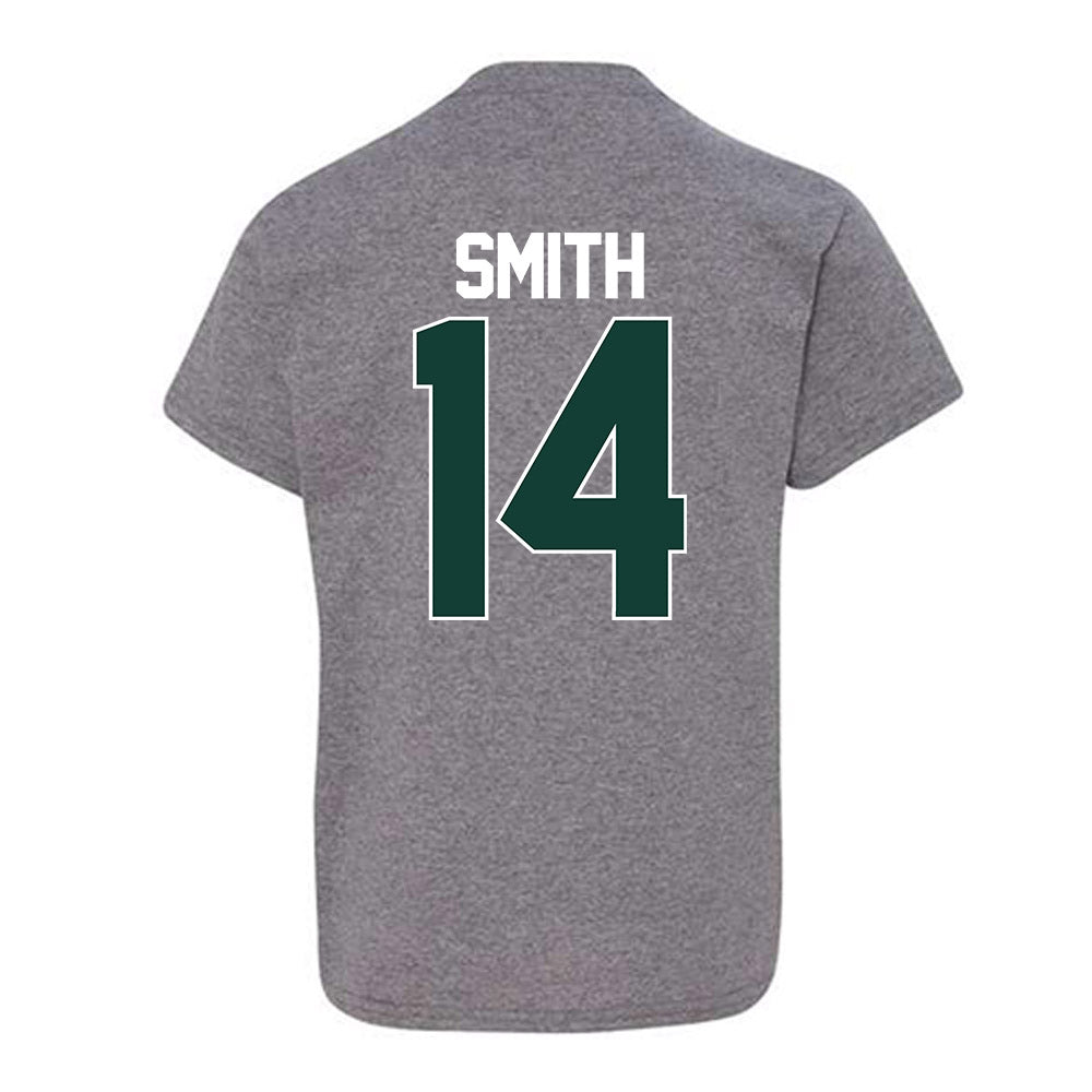 Michigan State - NCAA Men's Basketball : Davis Smith - NCAA® March Madness® 2025 Shersey Youth T-Shirt-1