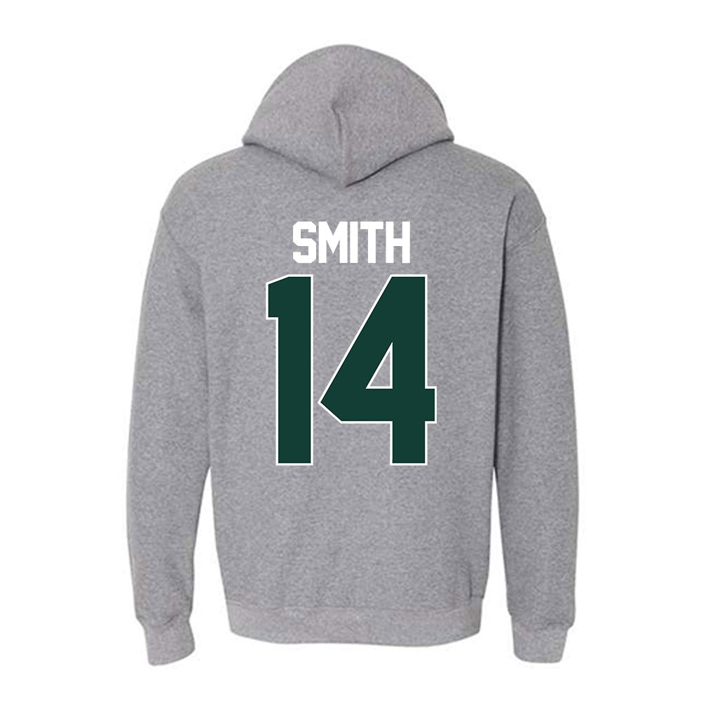 Michigan State - NCAA Men's Basketball : Davis Smith - NCAA® March Madness® 2025 Shersey Hooded Sweatshirt-1